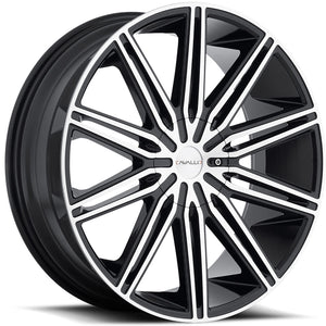 Cavallo CLV-10 Black Machined wheel