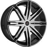 Cavallo CLV-18 Black Machined Wheel
