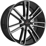 Cavallo CLV-21 Black Machined Wheel