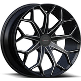 Cavallo CLV-22 Black Milled Wheel