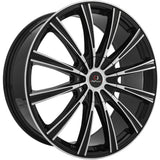 Cavallo CLV-23 Black Machined Wheel