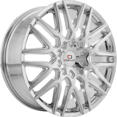 Cavallo CLV-24 Chrome Wheel
