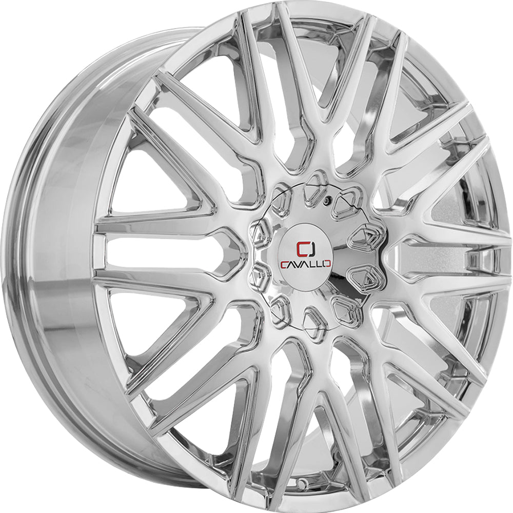 Cavallo CLV-24 Chrome Wheel