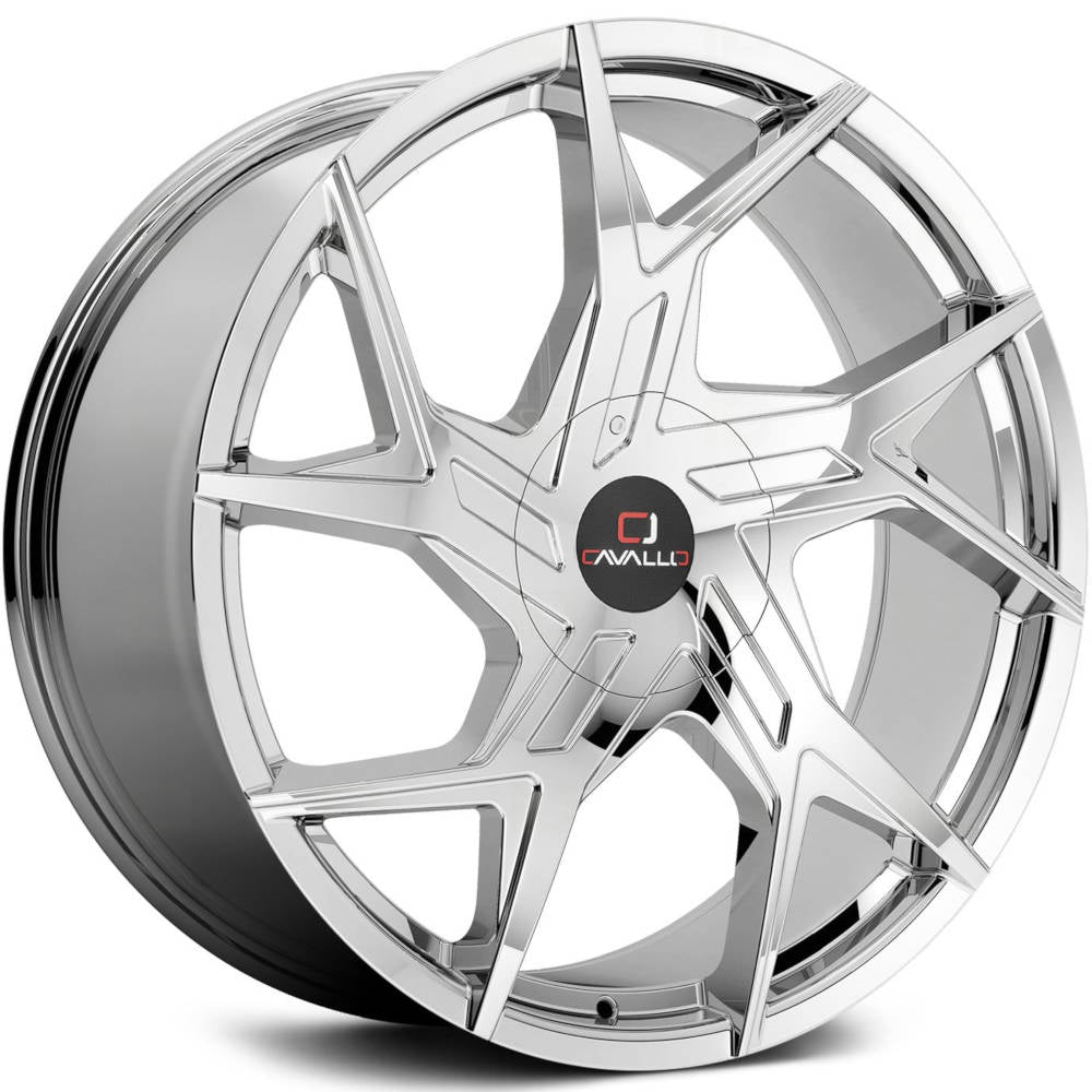 Cavallo CLV-26 Chrome Wheel