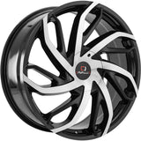 Cavallo CLV-29 Black Machined Wheel