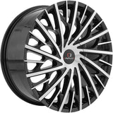 Cavallo CLV-30 Black Machined Wheel