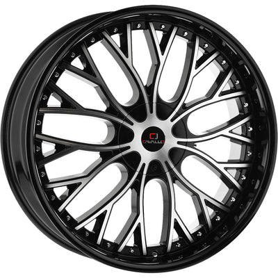 Cavallo CLV-33 Black Machined Wheel