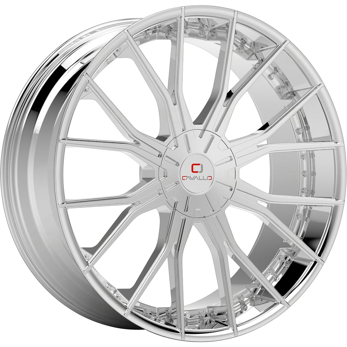 Cavallo CLV-36 Chrome Wheel