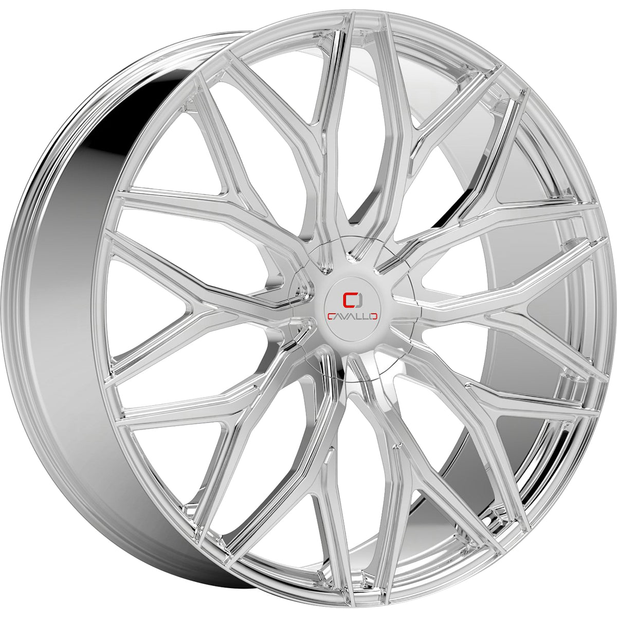 Cavallo CLV-37 Chrome Wheel