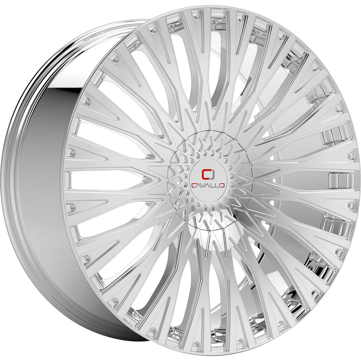 Cavallo CLV-40 Chrome Wheel