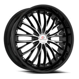 Cavallo CLV-42 Black Machined Wheel