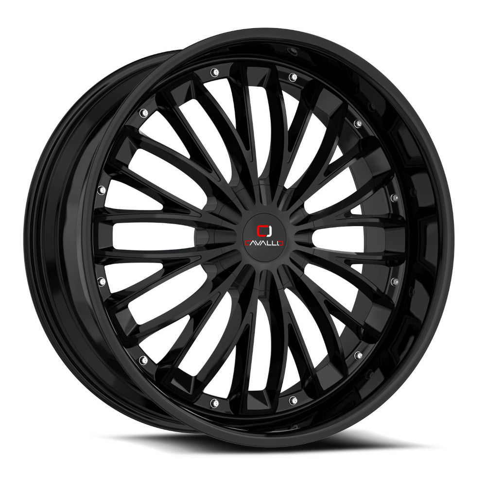 Cavallo CLV-42 Gloss Black Wheel