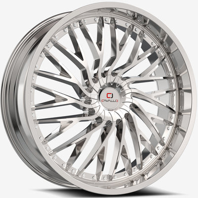Cavallo CLV-43 Chrome Wheel