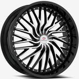 Cavallo CLV-43 Black Machined Wheel