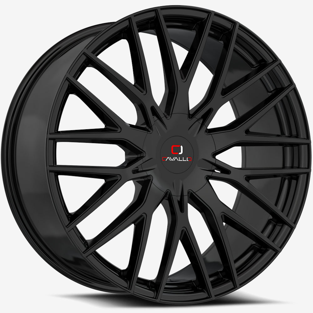 Cavallo CLV-45 Gloss Black Wheel