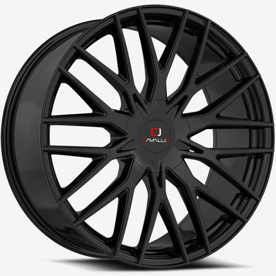 Cavallo CLV-45 Gloss Black Wheel