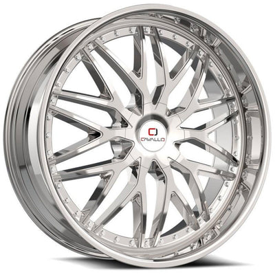Cavallo CLV-46 Chrome Wheel