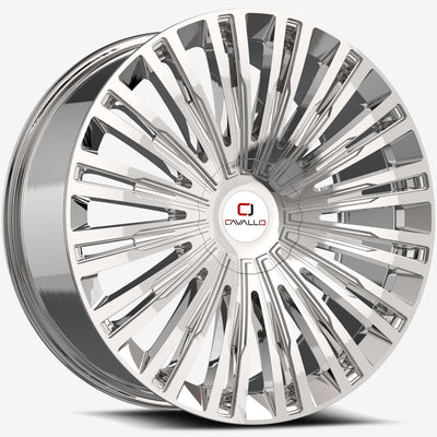 Cavallo CLV-48 Chrome Wheel
