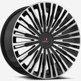 Cavallo CLV-48 Black Machined Wheel