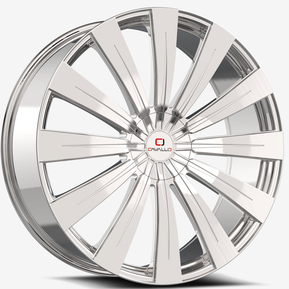 Cavallo CLV-49 Chrome Wheel