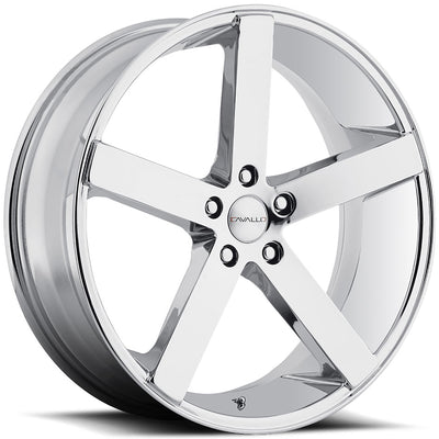 Cavallo CLV-5 Chrome Wheel