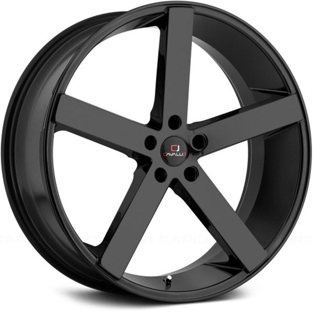 Cavallo CLV-5 Gloss Black Wheel