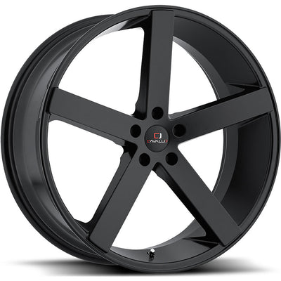 Cavallo CLV-5 Matte Black Wheel