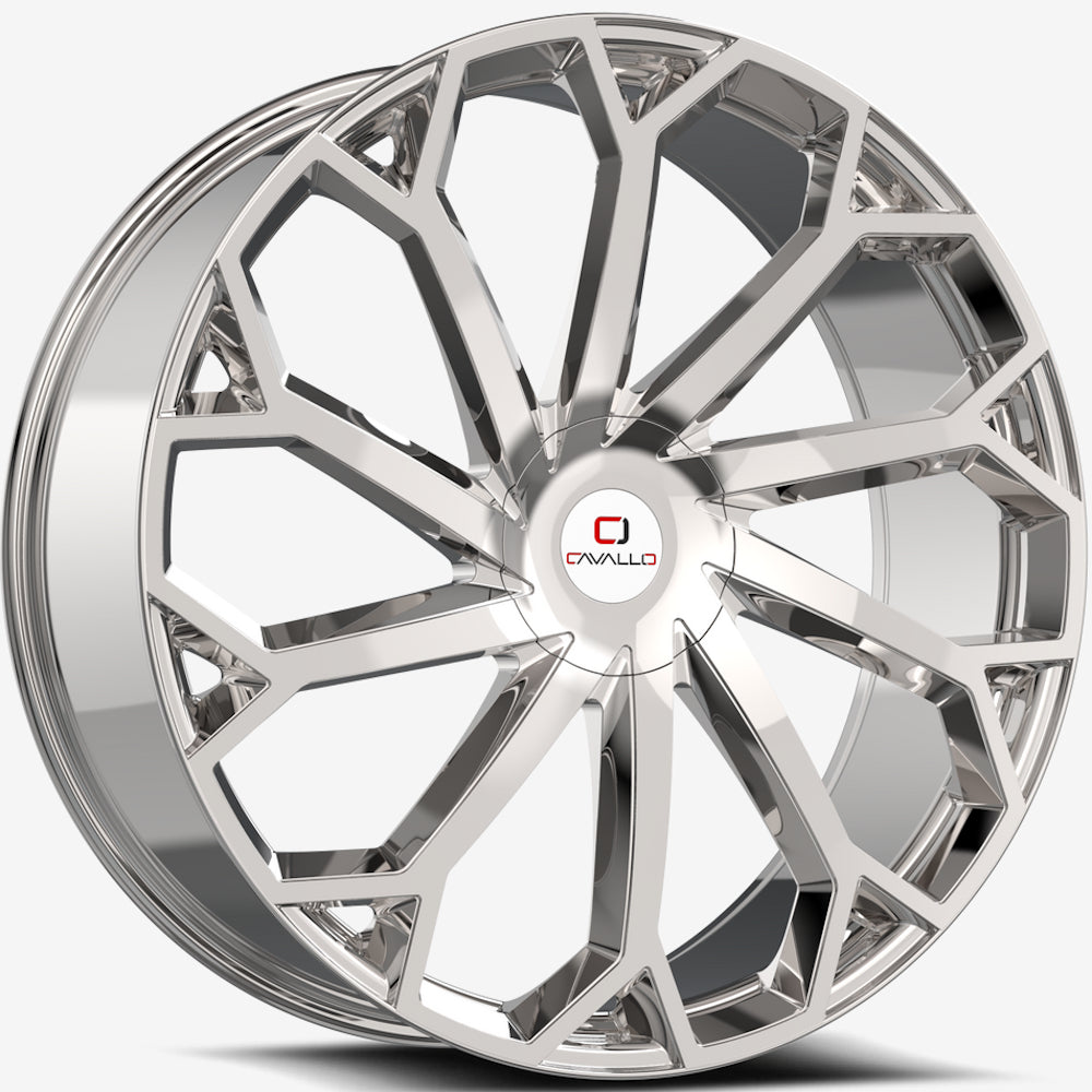 Cavallo CLV-51 Chrome Wheel