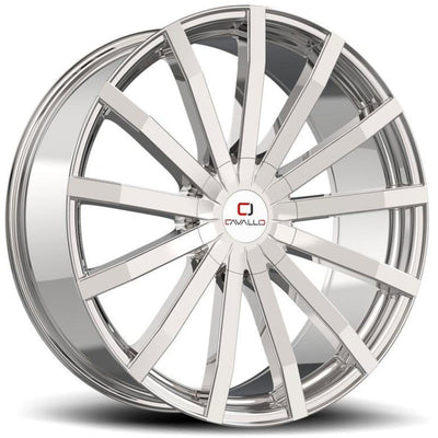 Cavallo CLV-52 Chrome Wheel