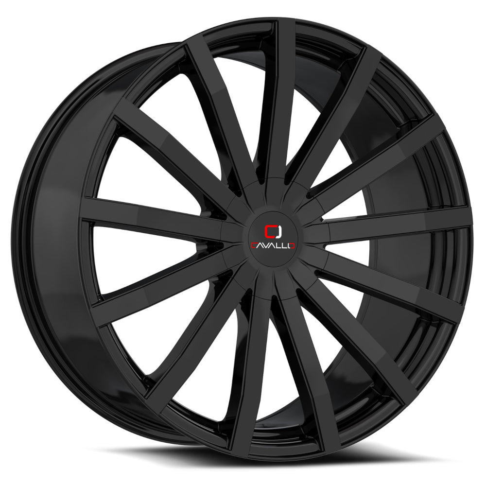 Cavallo CLV-52 Gloss Black Wheel