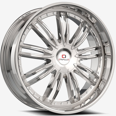 Cavallo CLV-54 Chrome Wheel