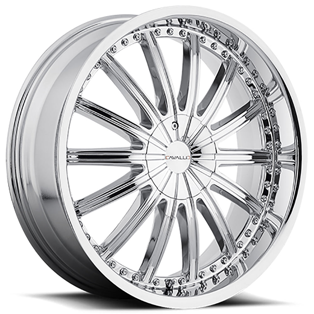 Cavallo CLV-6 Chrome Wheel
