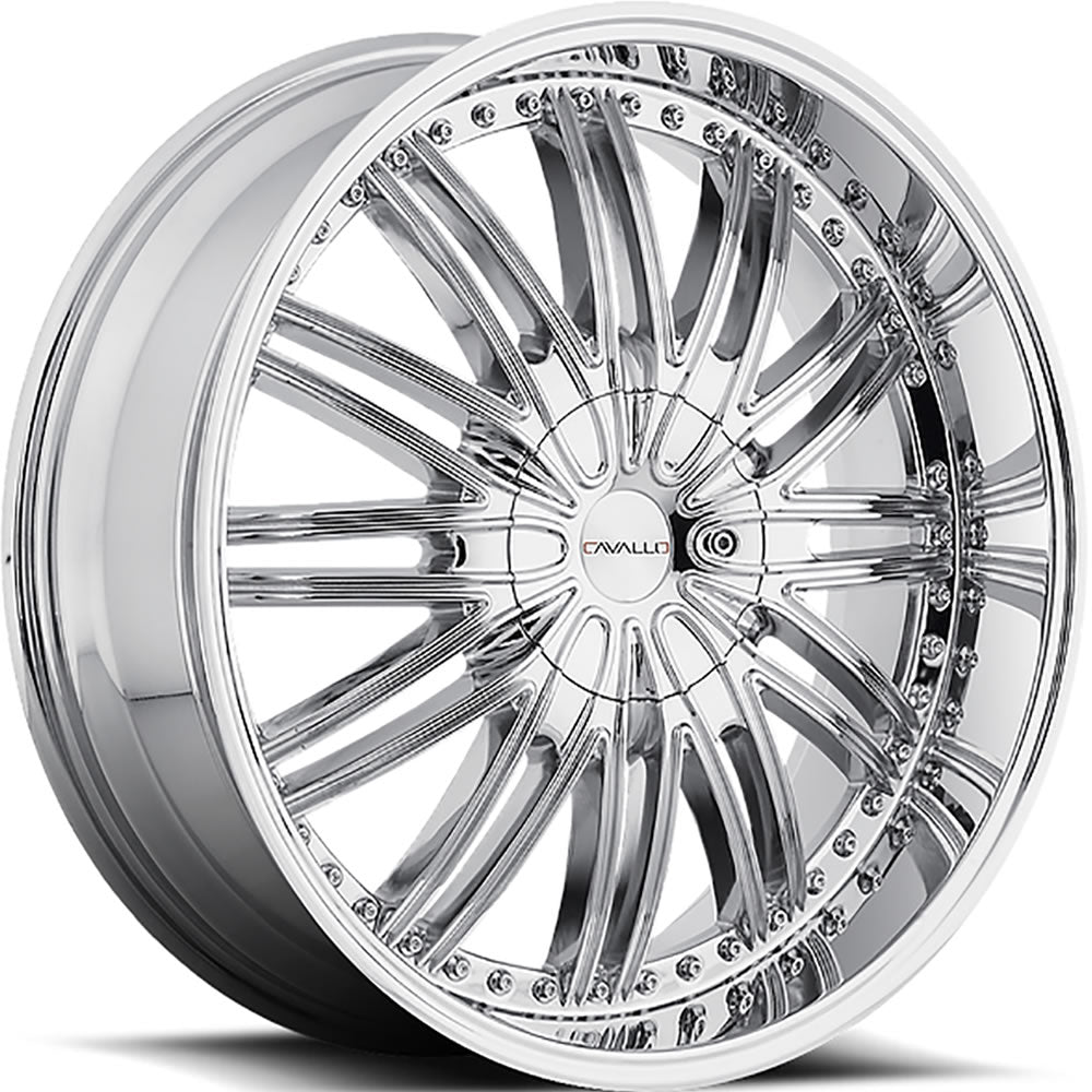 Cavallo CLV-7 Chrome Wheel