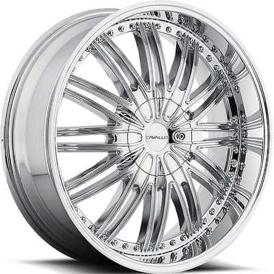 Cavallo CLV-7 Chrome Wheel