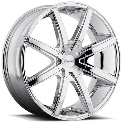 Cavallo CLV-8 Chrome Wheel