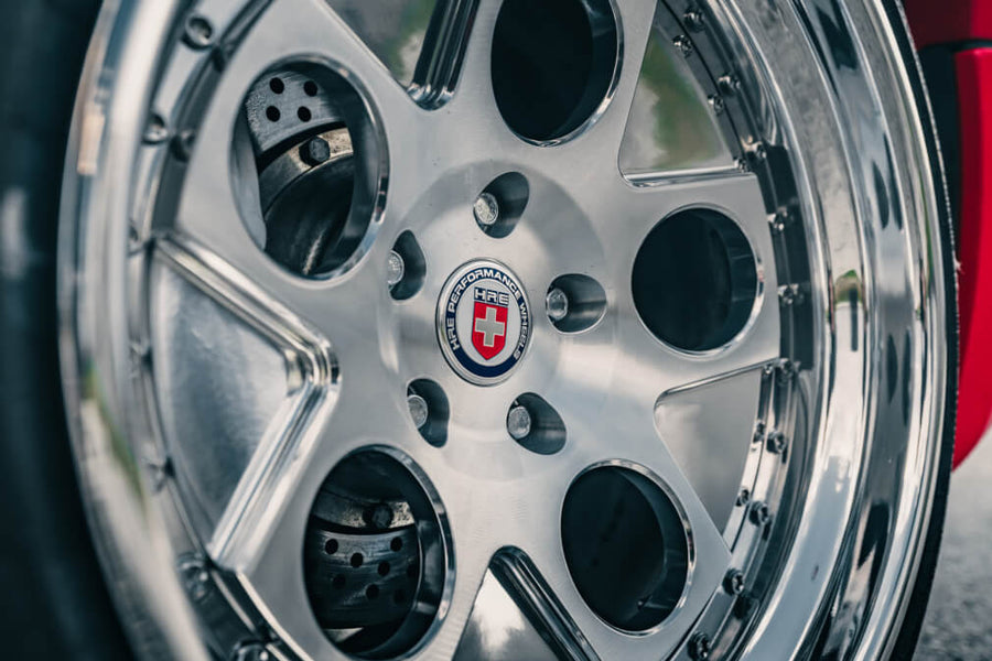 HRE 454 forged wheel on Lamborghini Diablo VT Roadster