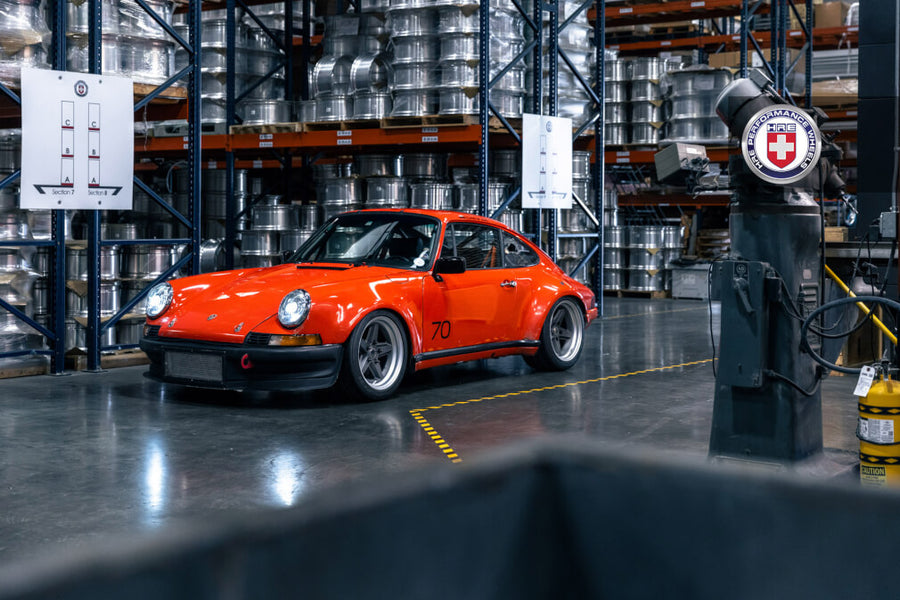 HRE 517K forged wheel on Porsche 911 T