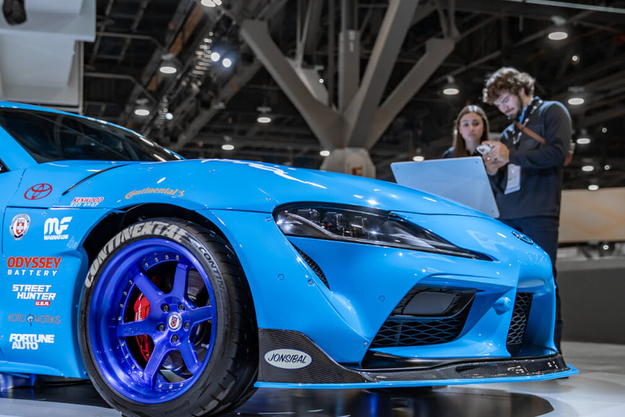 HRE C106 forged wheel on Richard Petty X Rutledge Wood Toyota Supra