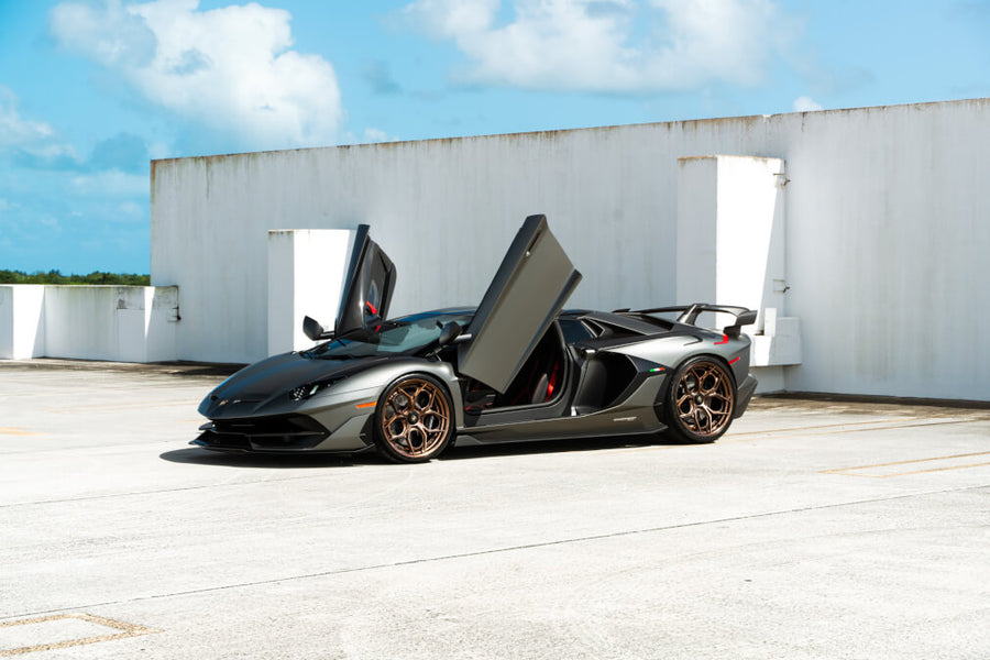 HRE S111SC forged wheel on Lamborghini Aventador SVJ Roadster
