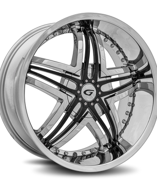 Diablo Blitz G1 22x8.5 18mm Chrome