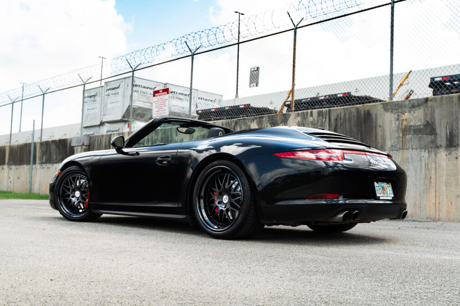 HRE 540C forged wheel on Porsche 991 Carrera 4S CAB