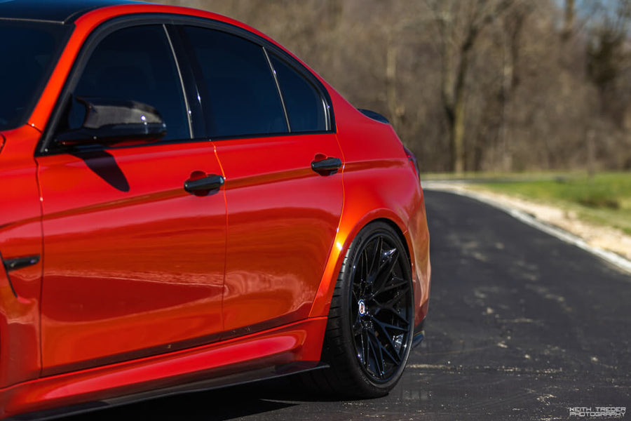 HRE S200 forged wheel on BMW M3