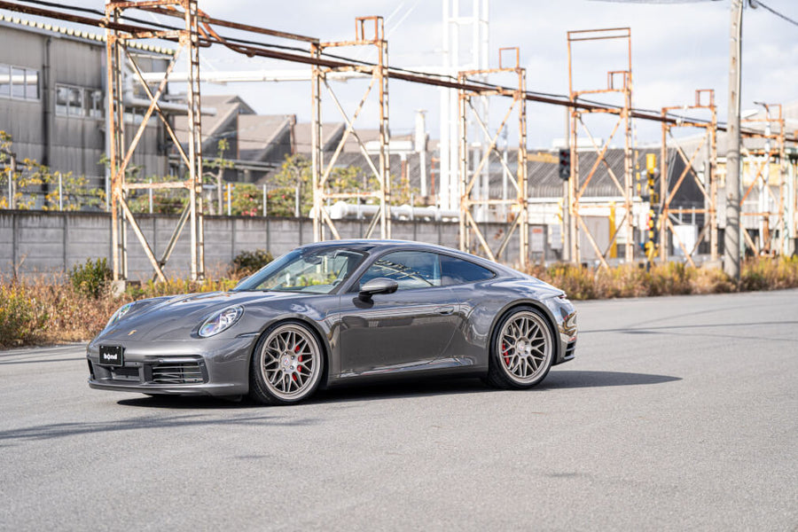 HRE 300 GTS forged wheel on Porsche 992 Carrera S
