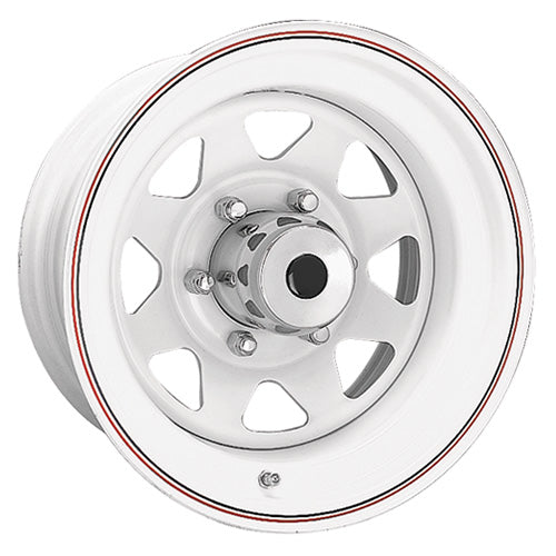 Ceco 8-Spoke White Wheel