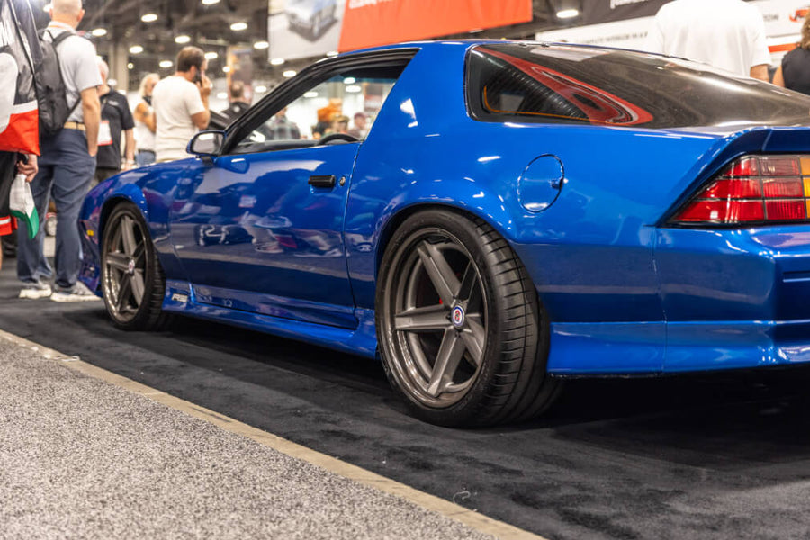 HRE Tusk forged wheel on Chevrolet Camaro Copmaro