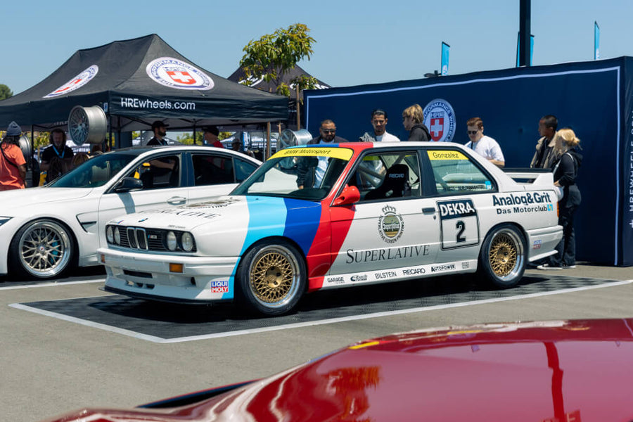 HRE 501 forged wheel on BMW E30 M3