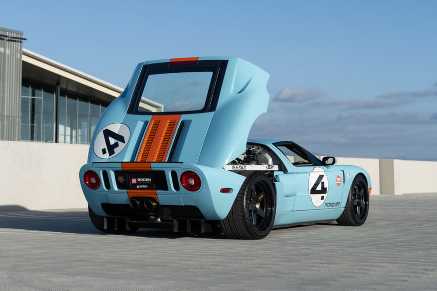HRE C105 forged wheel on Ford GT Gulf Livery