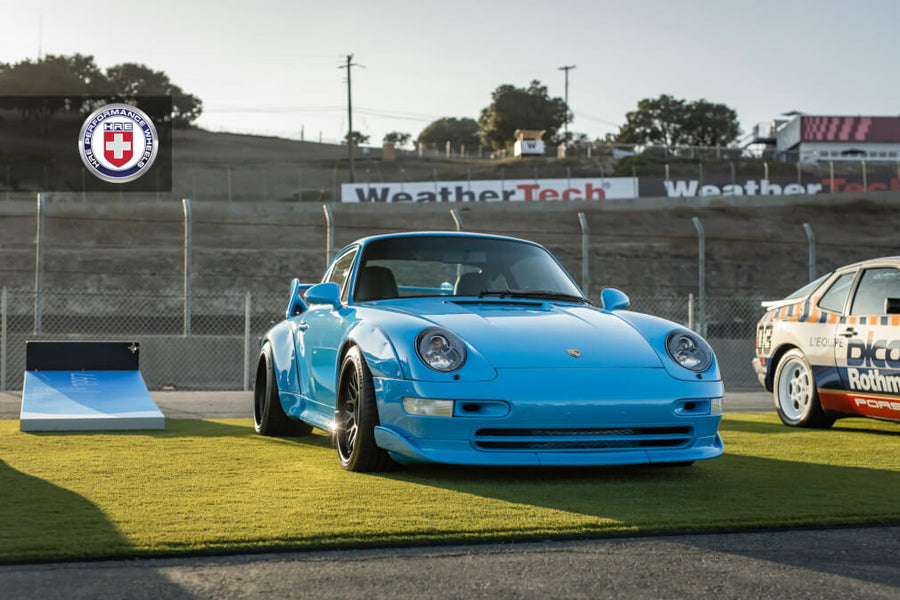 HRE C100 forged wheel on Porsche 993 RSR