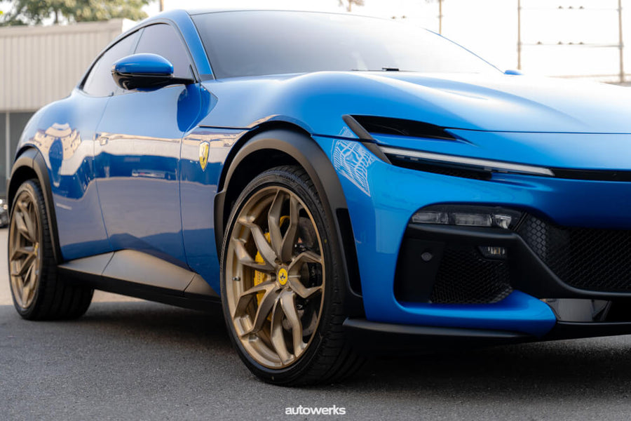HRE P201 forged wheel on Ferrari Purosangue