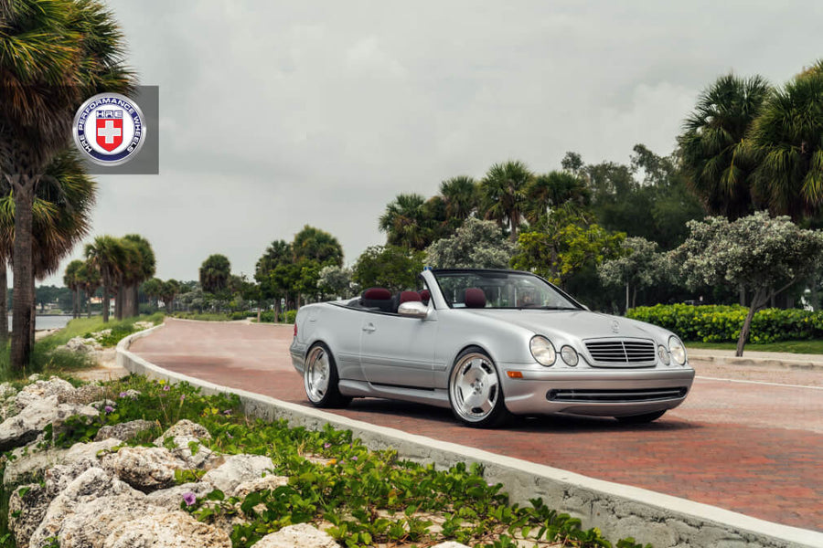 HRE 544 forged wheel on Mercedes Benz CLK 430